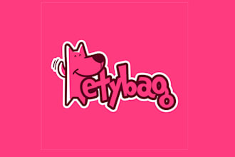 design awesome unique dog logo
