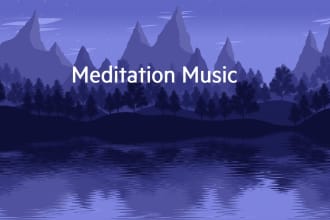 compose exclusive meditation music, ambient music and relaxing music