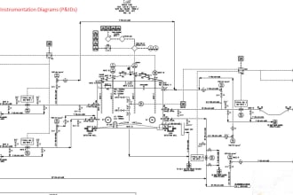 prepare and reveiw pid, pfd, bfd and ufd by autocad, microstation and visio