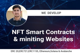 write nft smart contracts on ethereum, blockchain