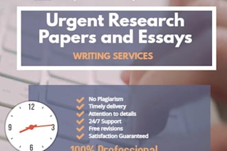 assist in project research and write ups