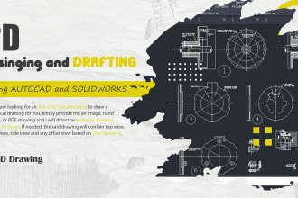 do create a technical and engineering drawing using autocad