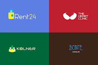 create a simple, clean, minimalist logo for you