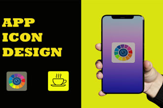 design eye catchy app icon and splash screen