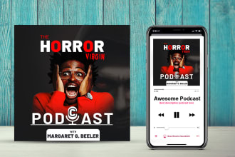 design podcast cover art or apple podcast