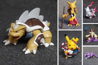 custom any pokemon and fakemon toy