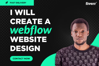 convert your design into webflow responsive website