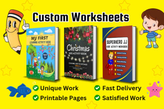 do commercial worksheets, coloring pages and puzzle games