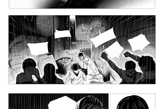 draw your comic , manga , manhua or fan comic