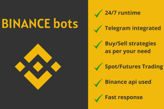 develop binance trading bots for your strategy