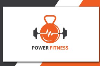 design a modern gym and fitness logo in a few hours