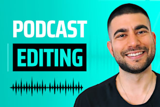 perform manual audio editing for your podcast or interview