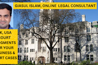 online attorney for court judgments in your cases, business