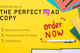 write the perfect instagram ad copy to increase sales