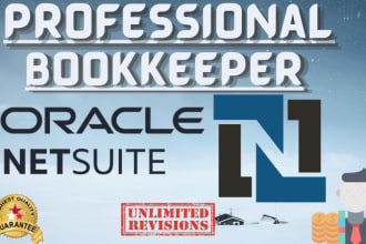 do bookkeeping and cleanup accounts in netsuite