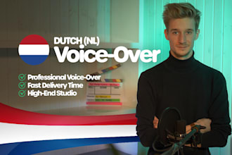 be your english voice over with a dutch accent