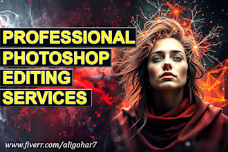 do professional photoshop editing, photo manipulation, product image
