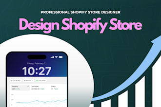 design shopify store, shopify website