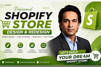 design shopify store, shopify website