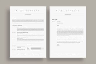 do standout resume and cover letter template in word