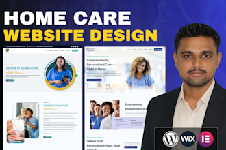 create assisted living and home care website