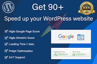 do wordpress website speed optimization for google page speed insight
