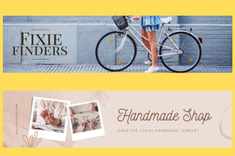 design your etsy shop banner or etsy logo