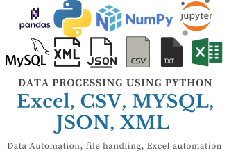 使用python自动化您的excel, csv, xml, json数据任务gydF4y2Ba