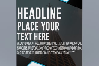 design  roll up banner or retractable ads banner in 5 hours