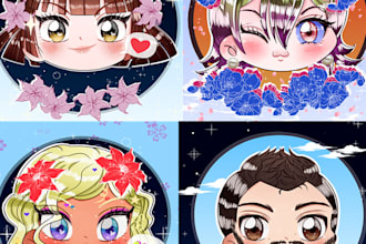 draw chibi anime style