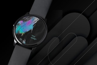 do 3d modelling and animation of your watch design