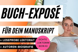 edit and rewrite your book exposé