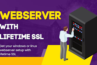 setup web server in windows or linux with lifetime SSL