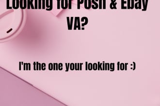 be you poshmark and ebay VA