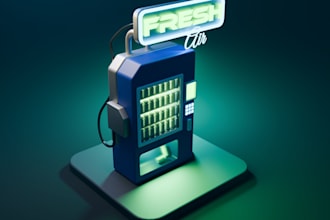 do 3d model in blender