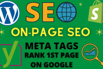 do onpage SEO wordpress website with yoast for first, page ranking