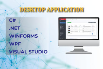 develop csharp wpf and winforms desktop application