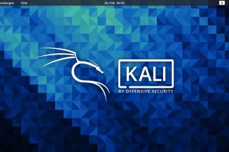 install and teach you kali linux with all its tools