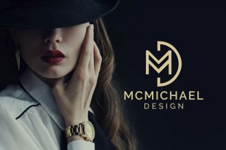 design luxury fashion boutique cosmetics beauty logo