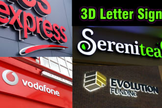 design modern shop front window graphic design signboards, rollup brand signage