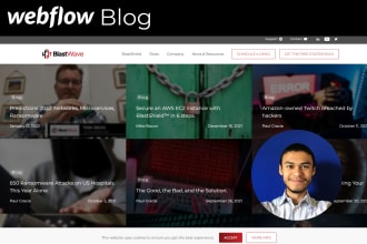 create an easy to update webflow blog for you