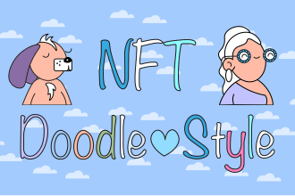 draw a doodle style nft character, art collection for you