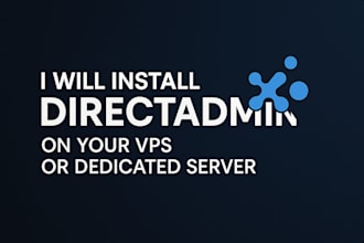 install and configure directadmin on your vps or dedicated server