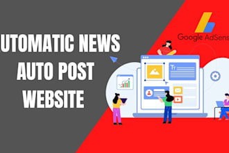 create a full automated news website autopilot news blog