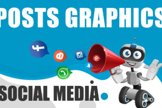 design social media creative graphics posts