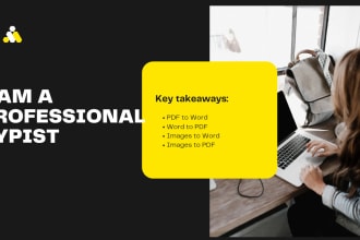 do fast typing, convert PDF to word, documents to PDF