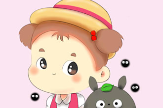 draw cute chibi character
