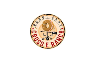 design family farm needs a donut shop logo in 1 day