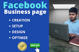 do facebook business page creation , setup and post boost