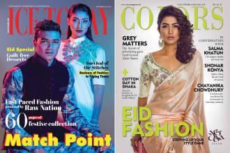 design an amazing unique magazine cover for your magazine
